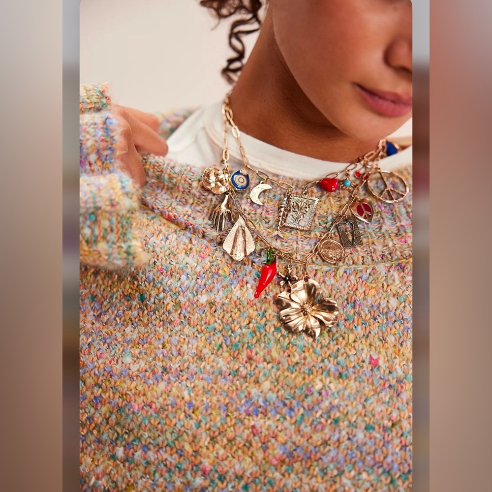 Free People Maxamillion Charm Necklace - Picture 5 of 16